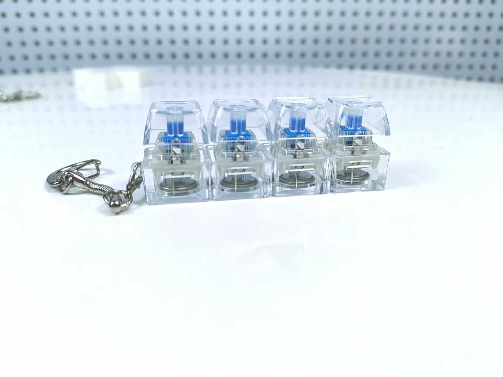 GlowClick™ Mechanical Clicker Keychain