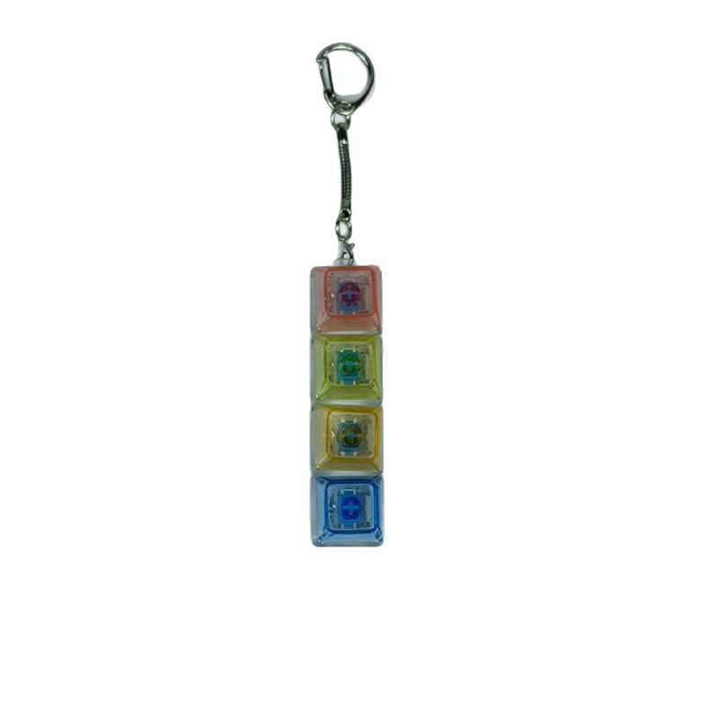 GlowClick™ Mechanical Clicker Keychain